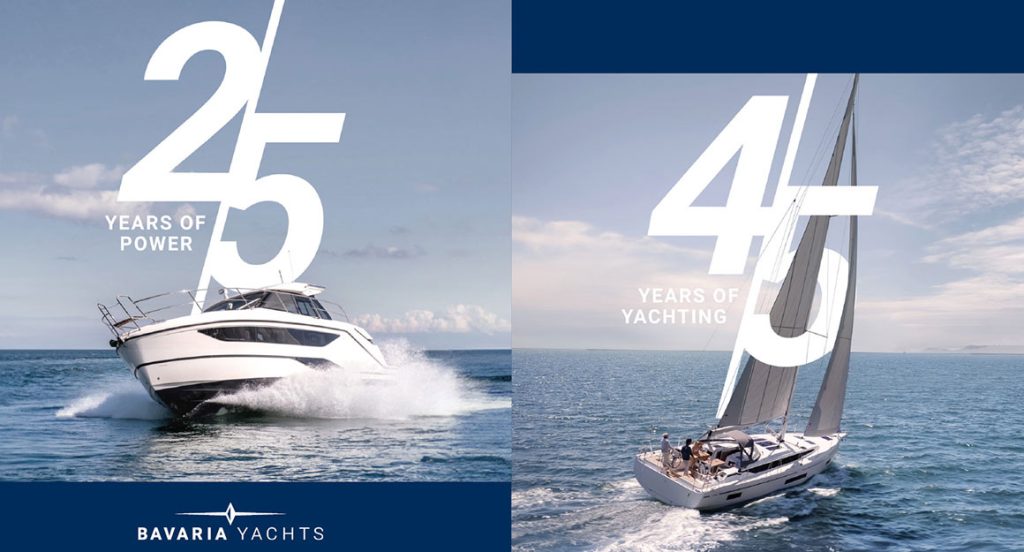 Anniversaire BAVARIA YACHTS: 45 ans de navigation